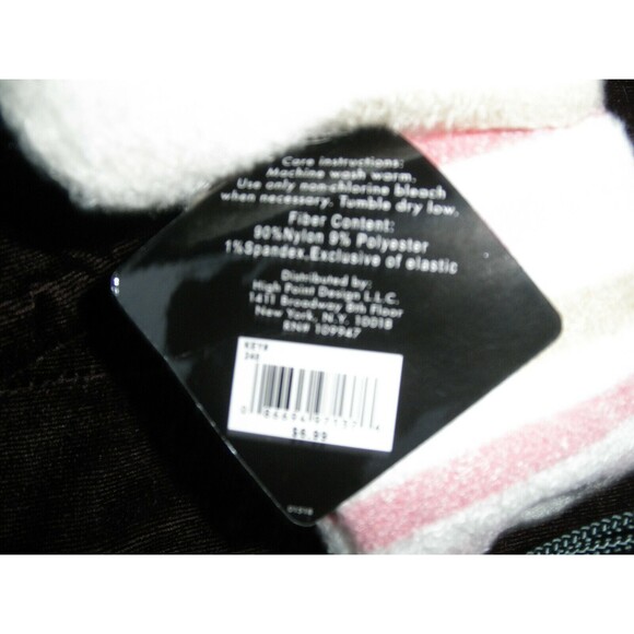 NEW (2 PAIRS) by JACQUES MORET, LUXURIOUS BOOT SOCKS, TAN & STRIPED (SIZES 9-11) - Picture 6 of 6